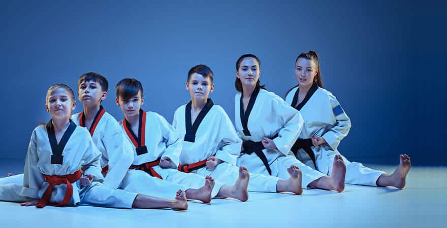 Martial Arts Lessons for Kids in Frisco TX - Kids Group Splits