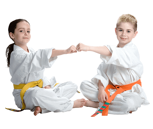 Martial Arts Lessons for Kids in Frisco TX - Kids Greeting Happy Footer Banner