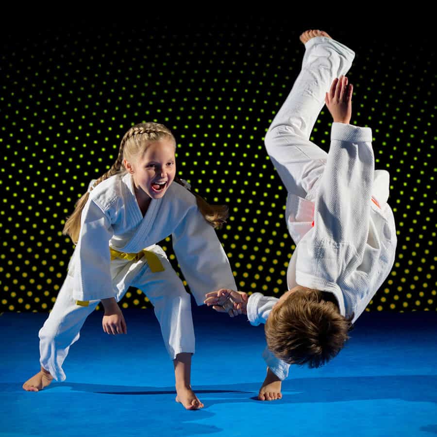 Martial Arts Lessons for Kids in Frisco TX - Judo Toss Kids Girl